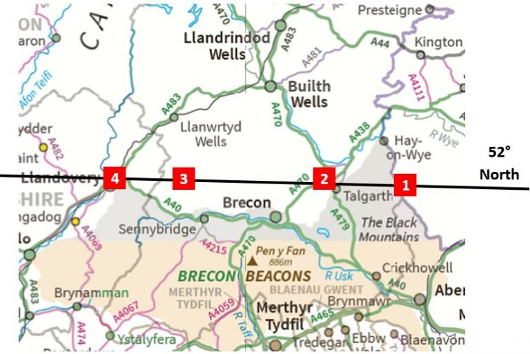 Stage 5 Black Hill to Llandovery 52 in Britain